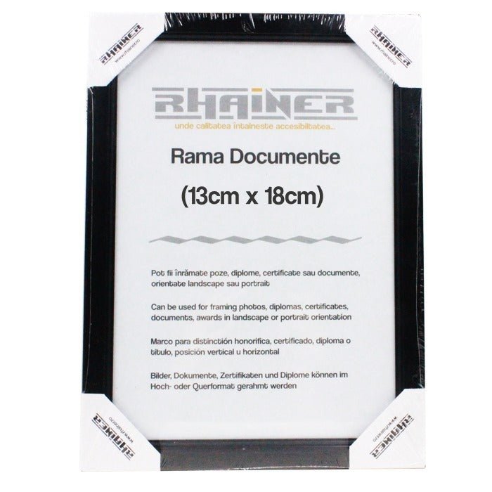 Rama foto Madrid negru 13x18 FMA1318 - Green Print