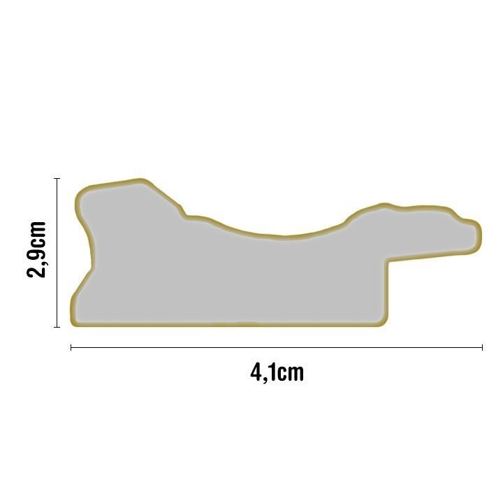 Rama foto Granada A5 FP016A5 - Green Print