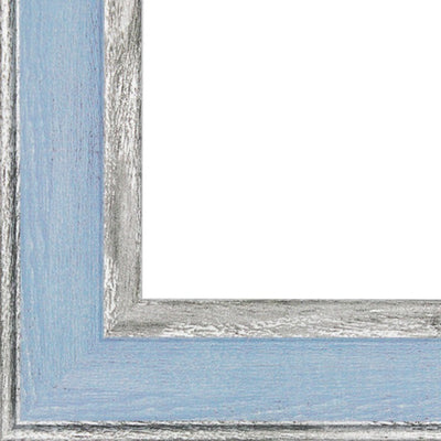 Rama foto Alicante albastru+argintiu A4