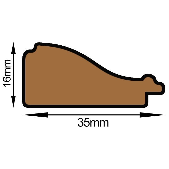 Rama foto Malaga verde+visiniu A5 FP01117A5 - Green Print