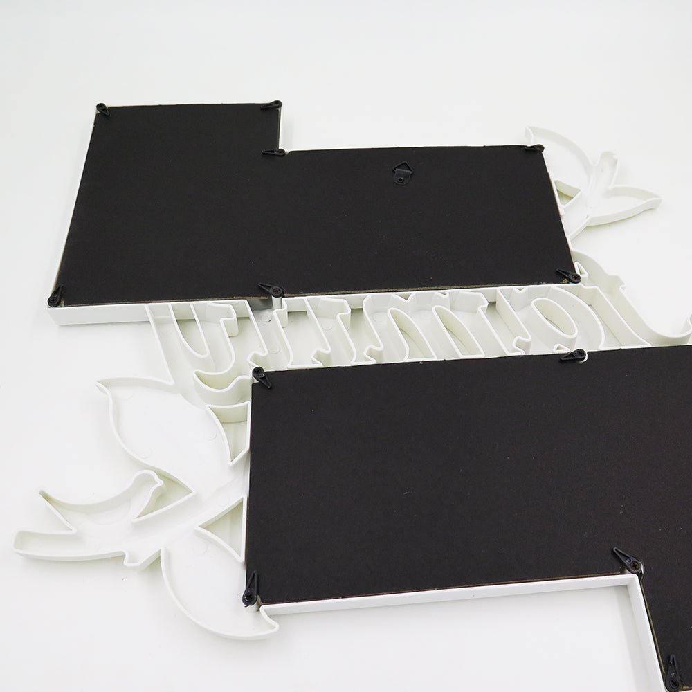 Rama foto colaj Family 4 poze HS166 - Green Print