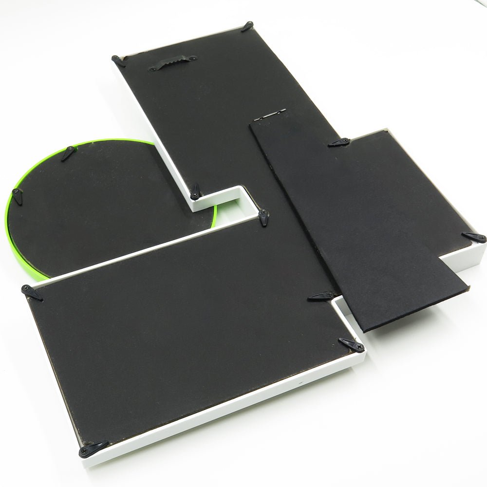 Rama foto colaj Verde 4 poze AM8184B - Green Print