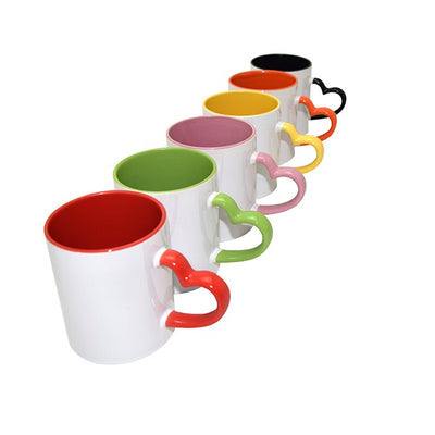 Cana maner inima albastru deschis