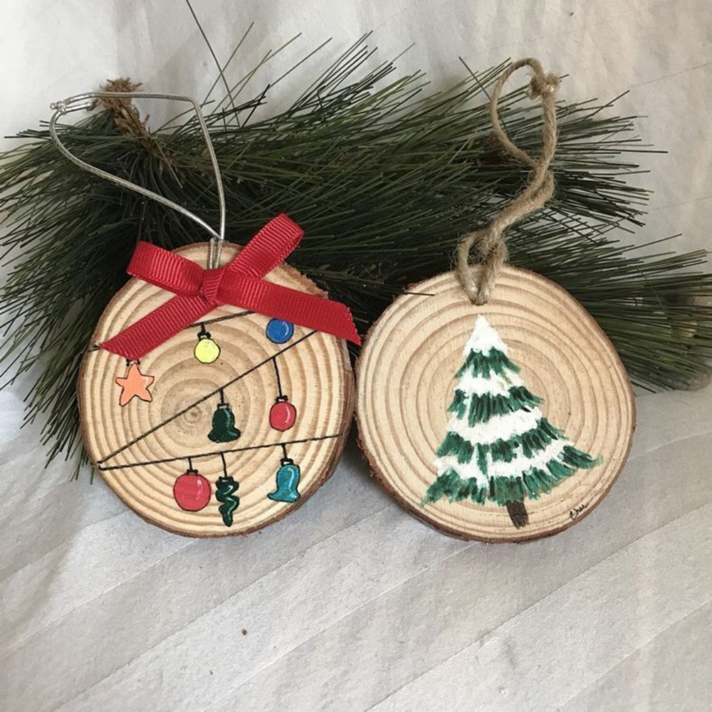 Felie de lemn Ø 7cm x 1cm grosime