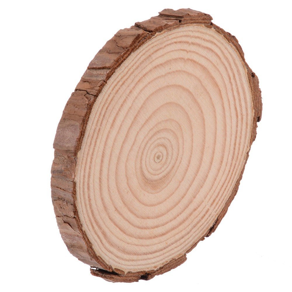 Felie de lemn Ø 6cm x 0.5 cm grosime FBL05 - Green Print