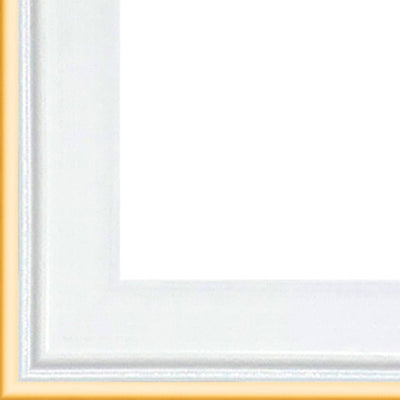 Rama foto Barcelona alb+auriu A5 FP0941A521 - Green Print