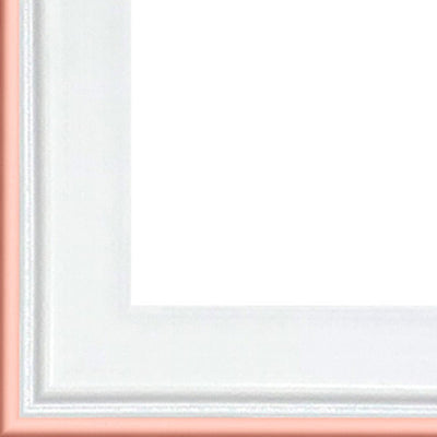 Rama foto Barcelona alb+auriu rose A5 FP0941A531 - Green Print