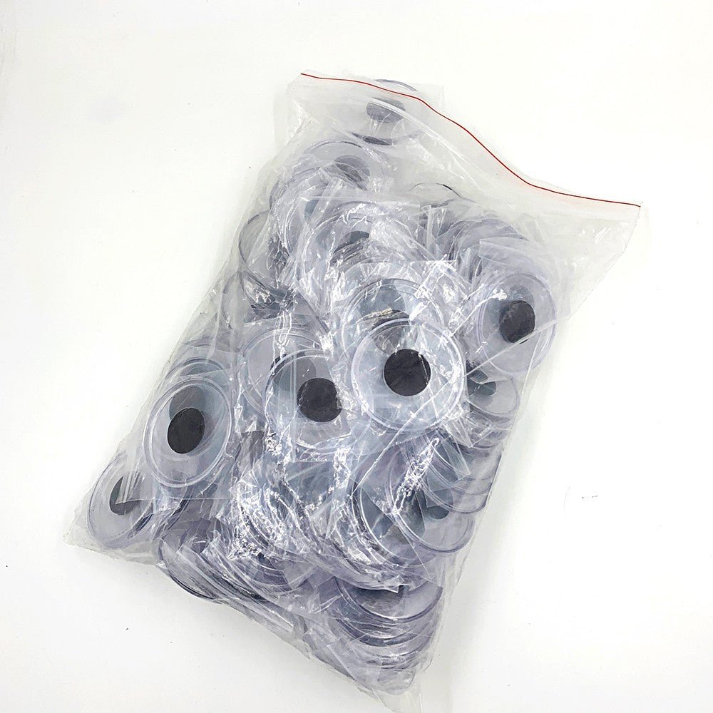 Magnet plastic insertie foto rotund Ø6cm - set 100 buc BPL8 - Green Print