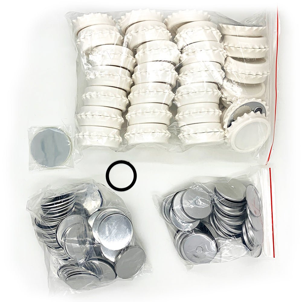 Insigna cu magnet + desfacator - set 50 buc DIM58 - Green Print