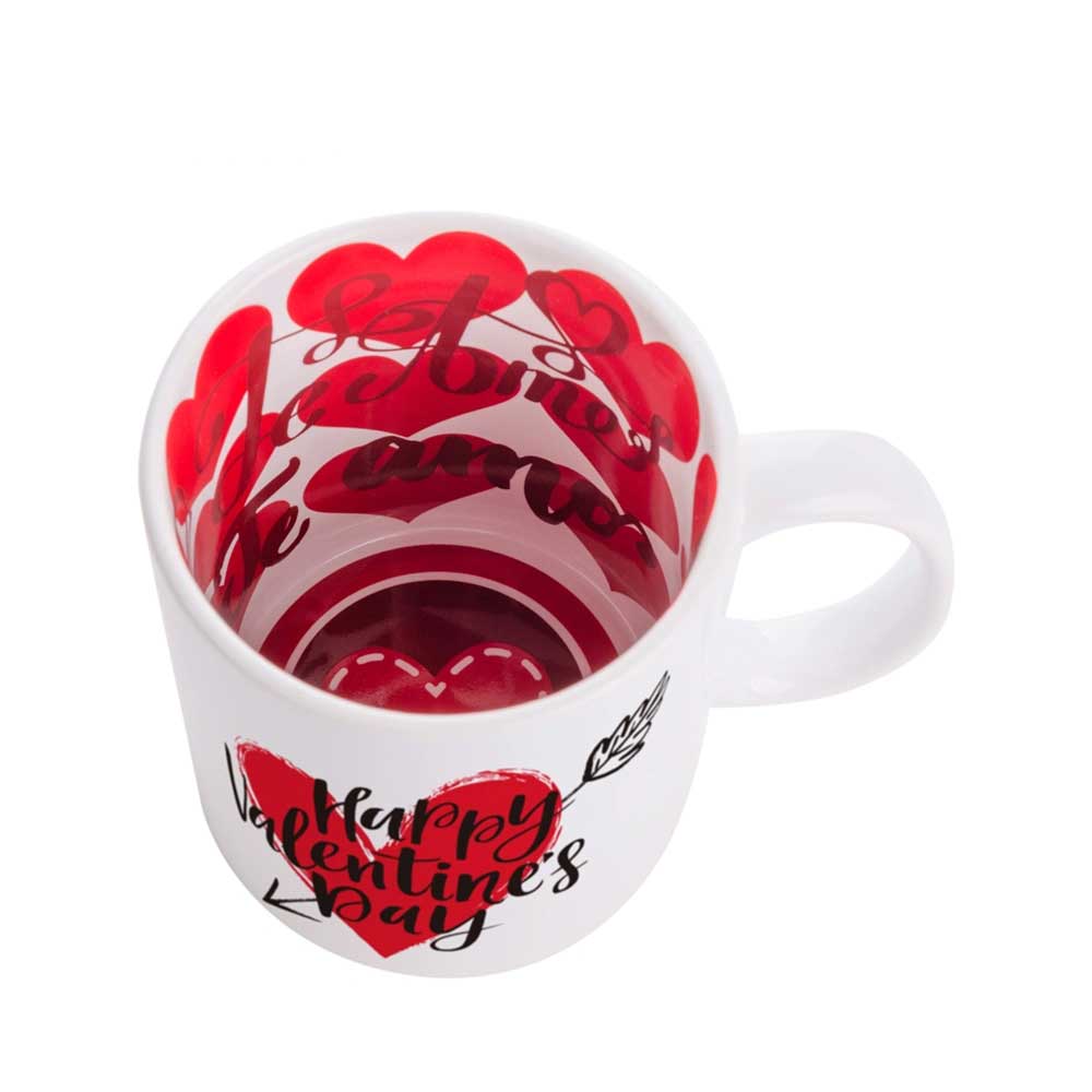 Cana sublimare cu interior LOVE