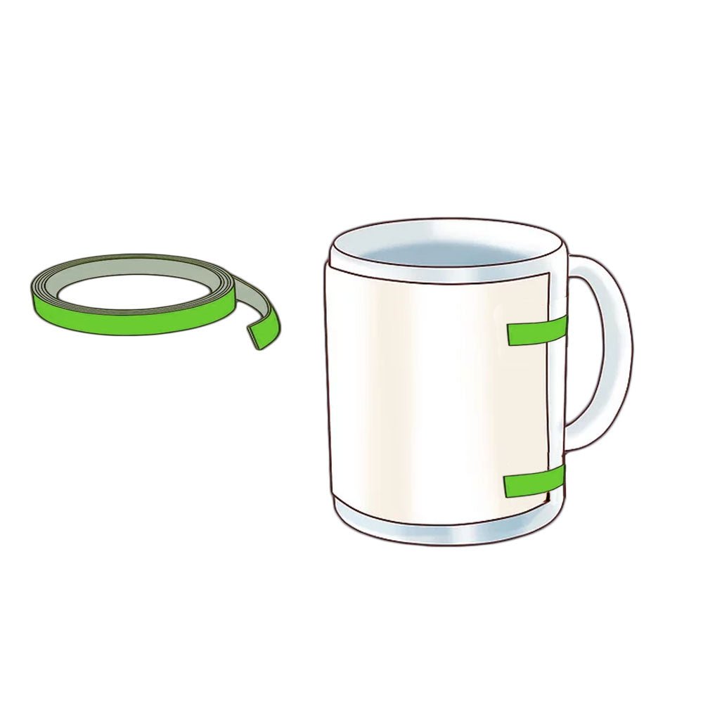 Banda adeziva termorezistenta VB-14 - Green Print