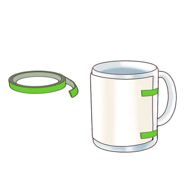 Banda adeziva termorezistenta VB-14 - Green Print