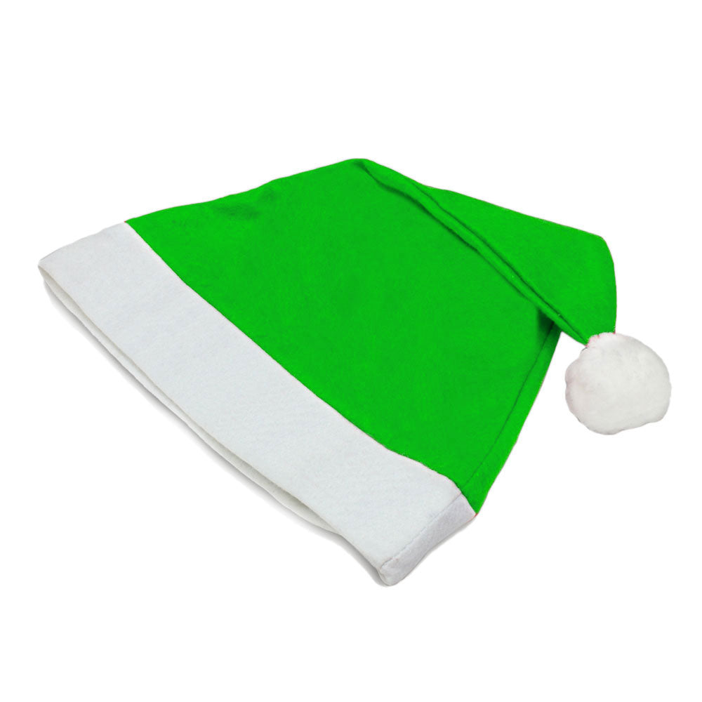 Caciula Mos Craciun sublimabila verde
