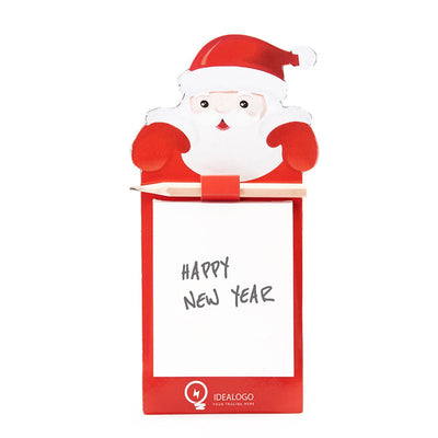 Carnetel magnetic Craciun XM1304S160 - Green Print