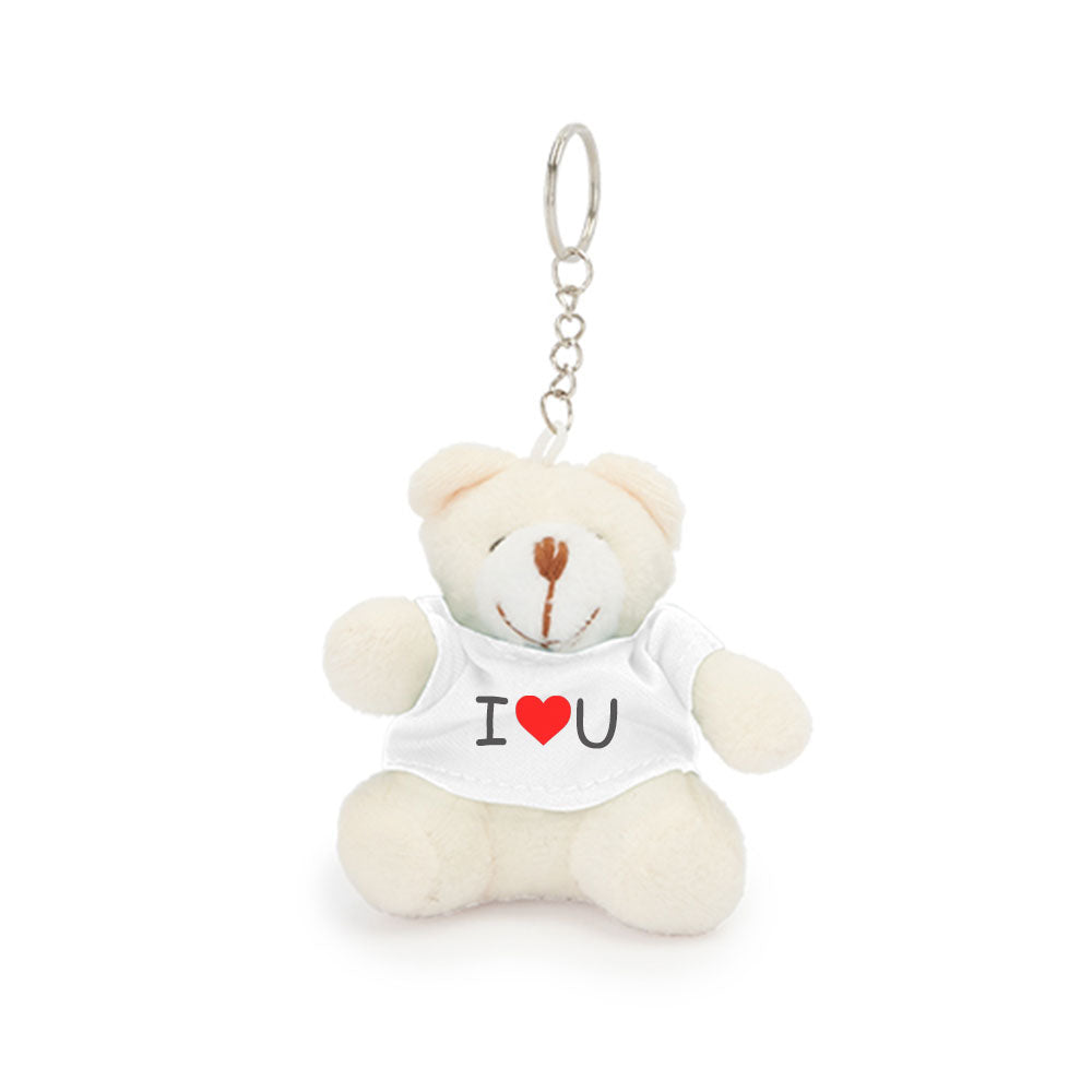 Breloc Teddy bear cu tricou sublimabil