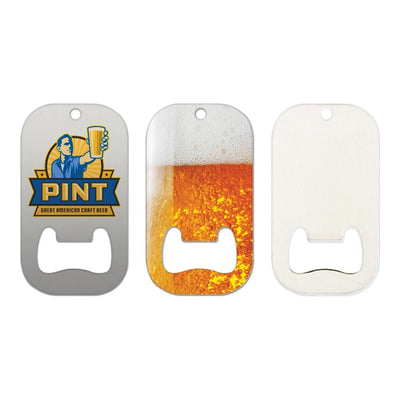 Desfacator metal dreptunghi sublimabil DF01 - Green Print