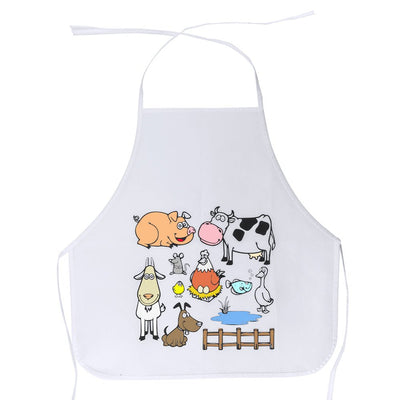 Sort bucatarie de colorat pentru copii DE9131S201 - Green Print