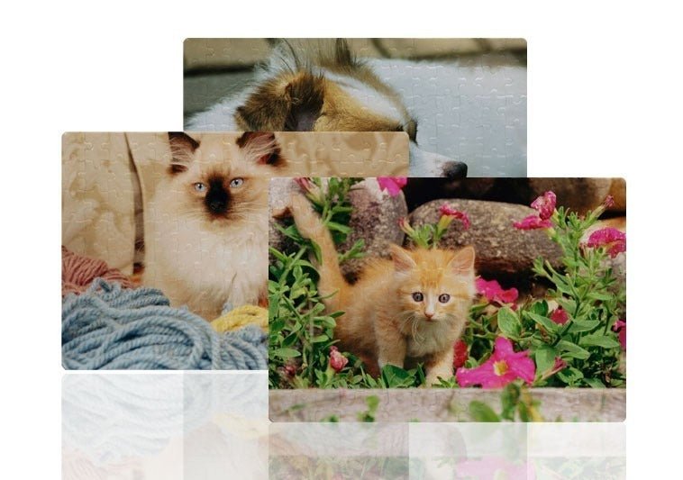 Puzzle A4 sublimabil PZ-A4 - Green Print