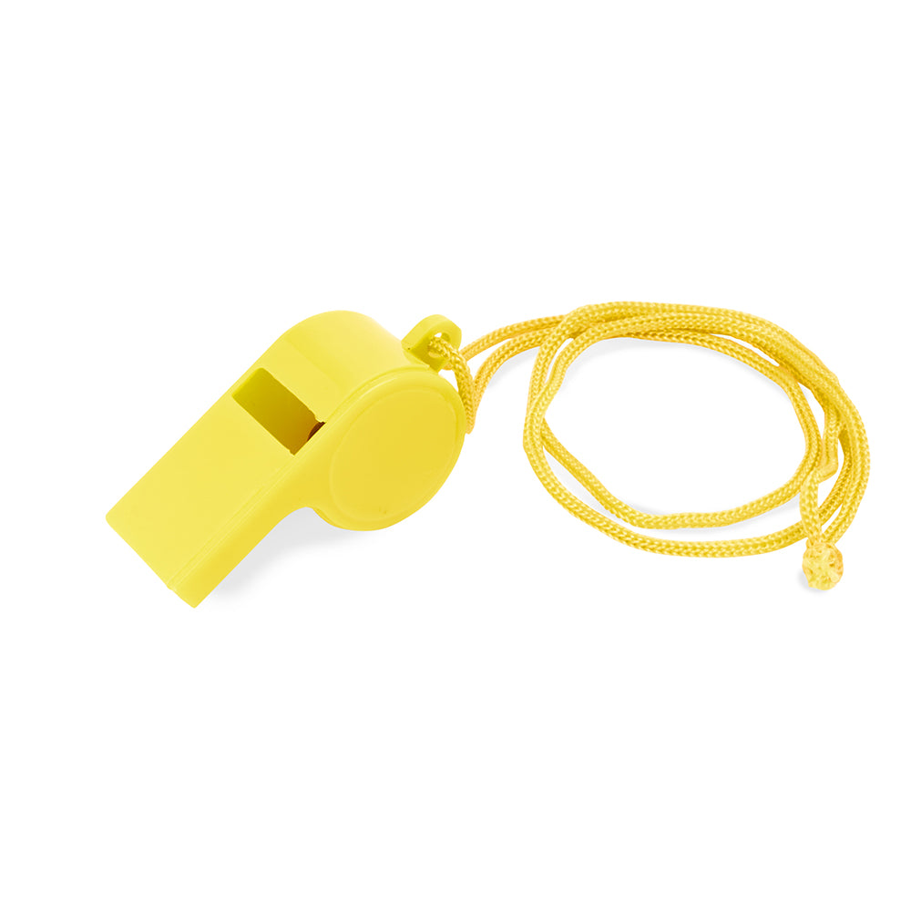 Fluier clasic cu snur - set 10 buc