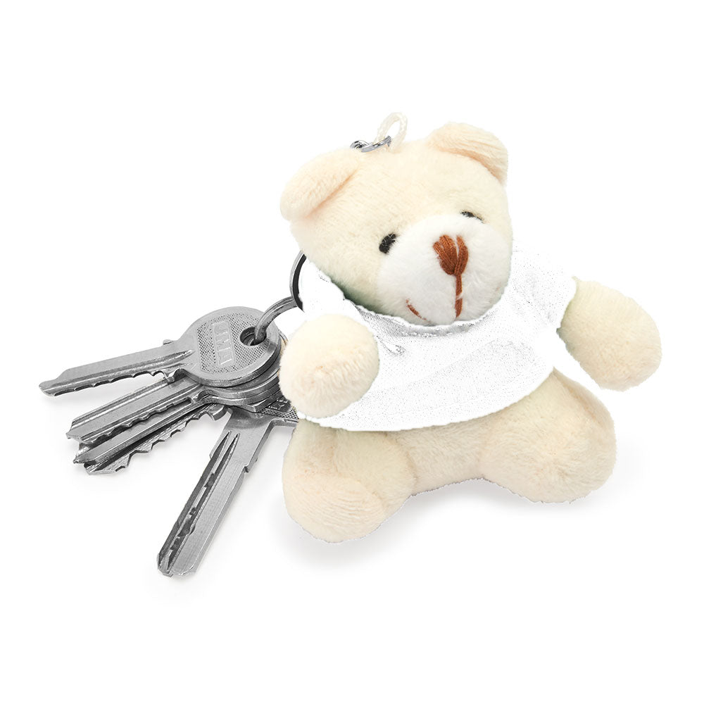 Breloc Teddy bear cu tricou sublimabil