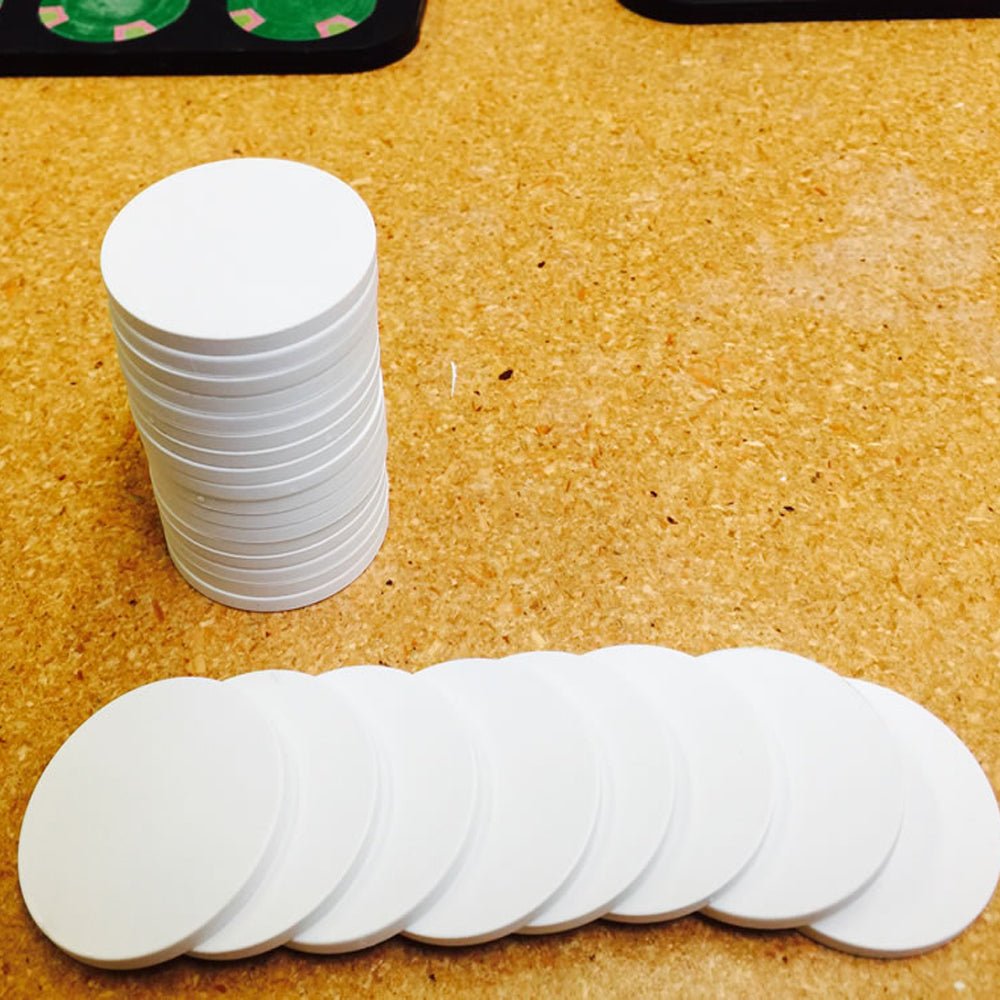 Fisa de poker sublimabila plastic BPC43 - Green Print