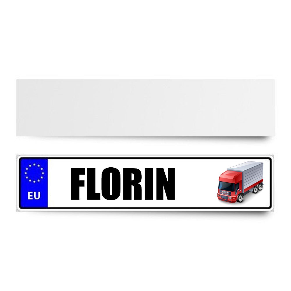 Placa aluminiu sublimabila ASBAUTO5112 - Green Print