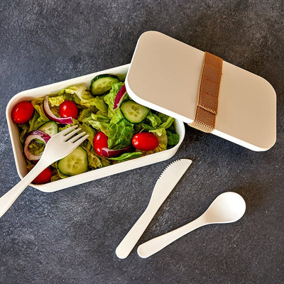 Caserola LUNCHBOX din material biodegradabil MD4065S101 - Green Print