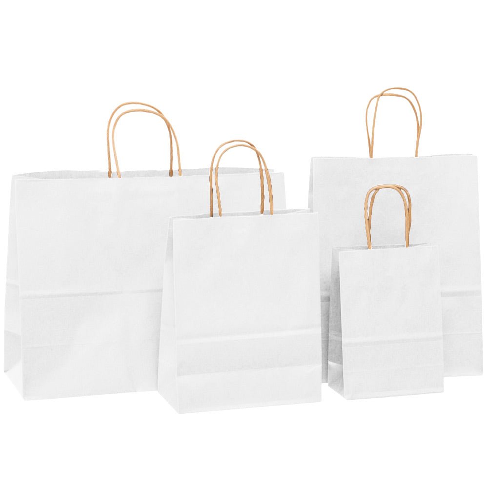 Sacosa kraft alba 32x40 BO7540S101 - Green Print