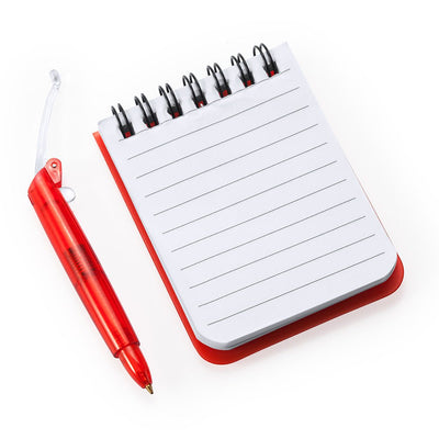 Mini carnetel cu pix 9x7 cm NB8054S160 - Green Print