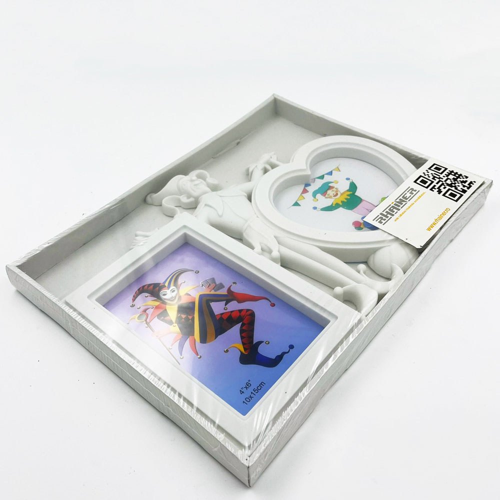 Rama foto colaj JOKER 2 poze HS203 - Green Print