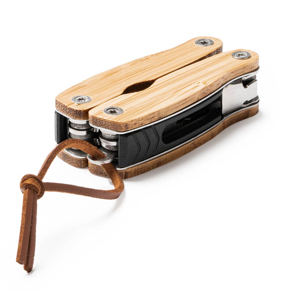 Patent de buzunar multifunctional 12in1 cu maner de lemn TO4120S129 - Green Print