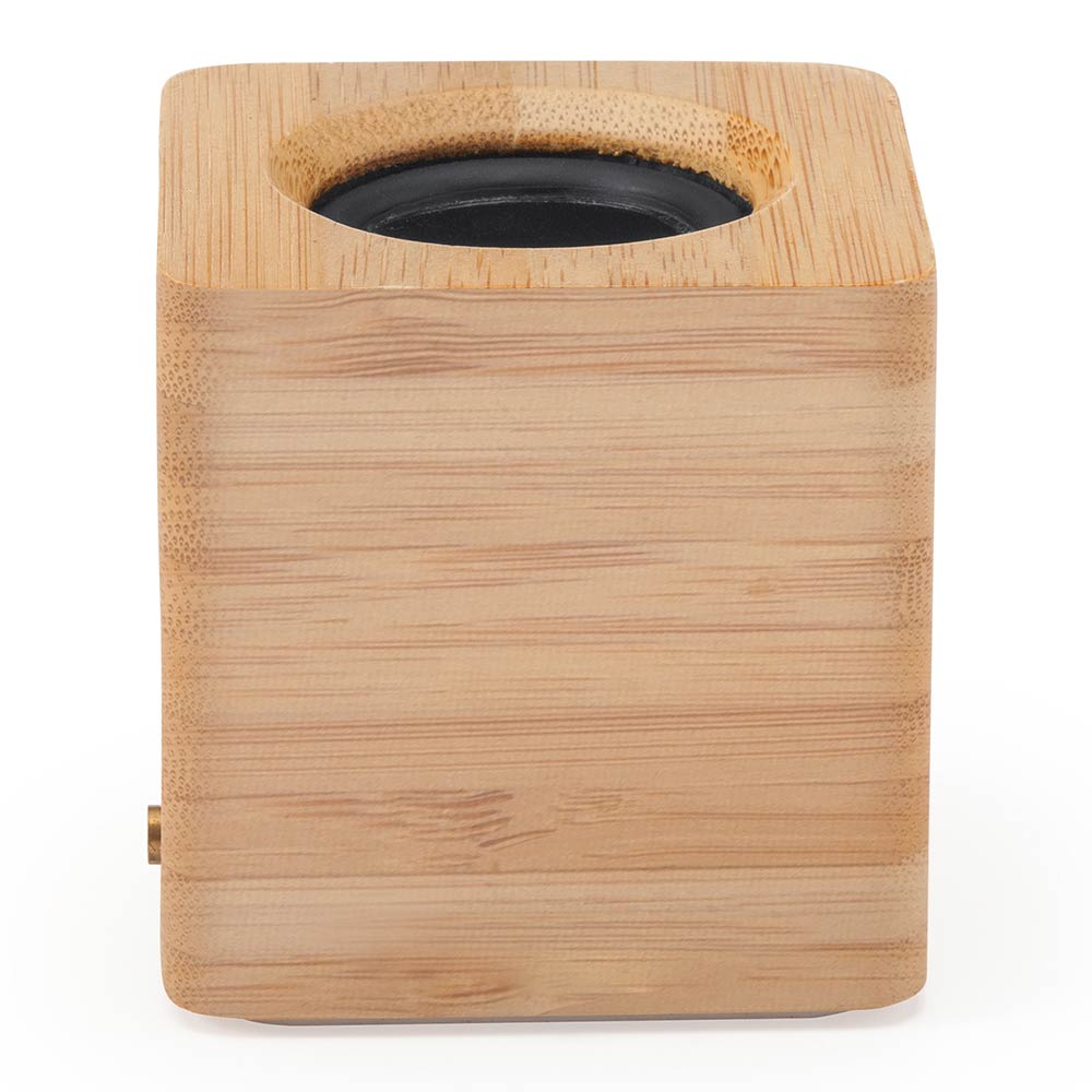 Boxa bluetooth cu corp din lemn gravabil
