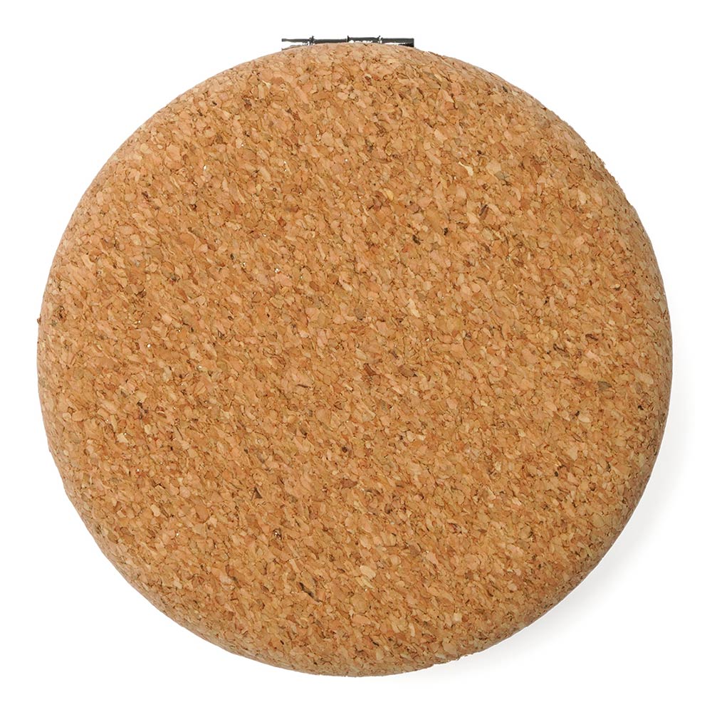 Oglinda de buzunar din pluta MACARON ES1231S129 - Green Print