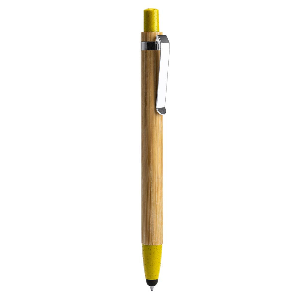Pix din bambus si fibra de grau cu stylus pentru touchscreen OASIS