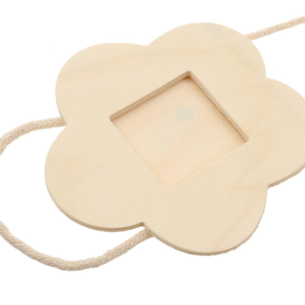 Rama foto lemn floare stea inima WD303314 - Green Print