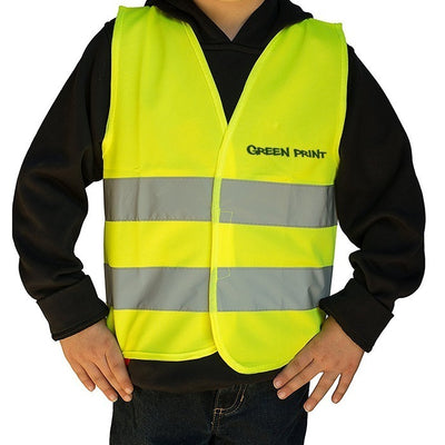 Vesta reflectorizanta sublimabila verde