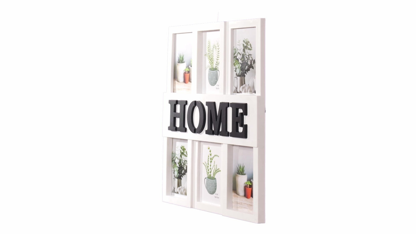 Home photo collage frame 6 photos