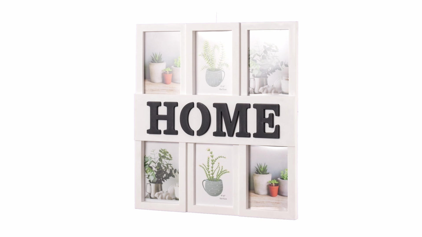 Home photo collage frame 6 photos
