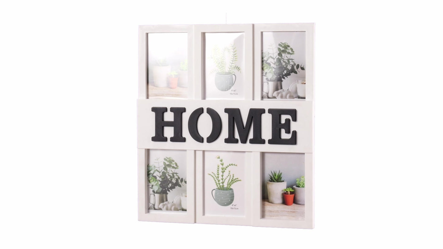 Home photo collage frame 6 photos