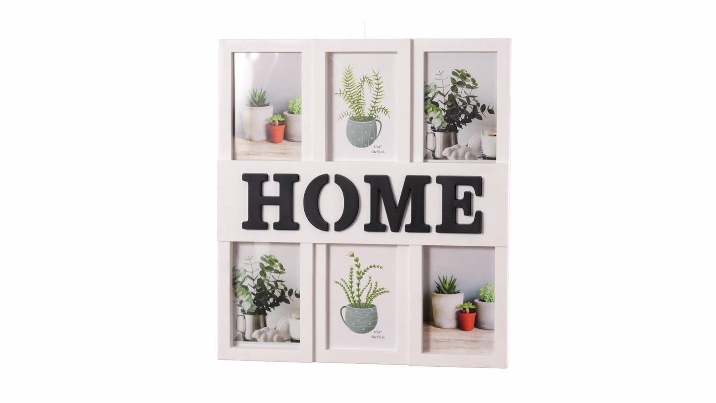 Home photo collage frame 6 photos