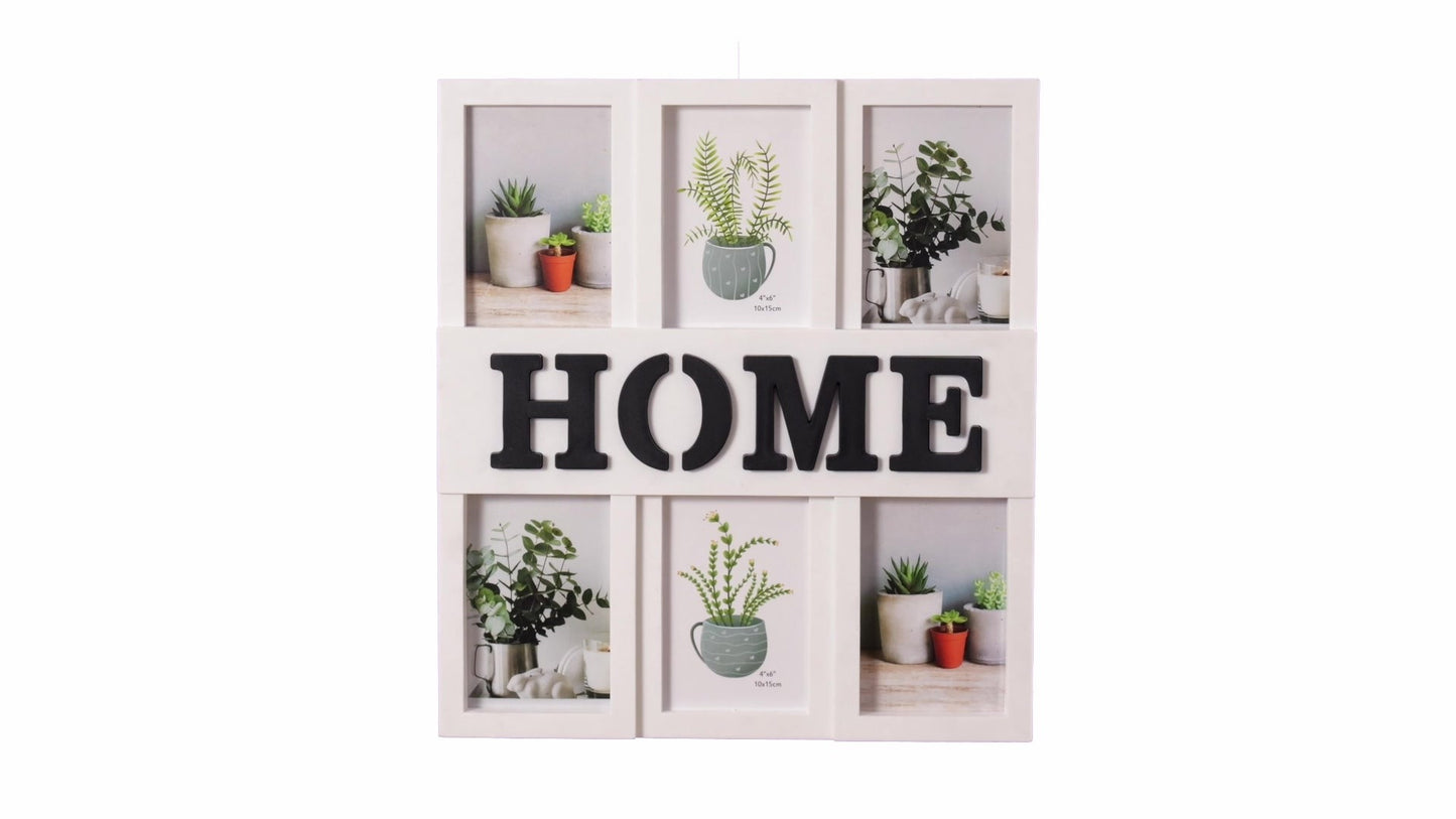 Home photo collage frame 6 photos