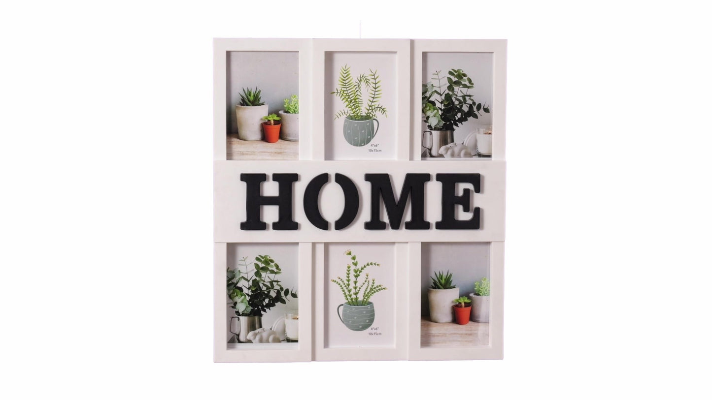 Home photo collage frame 6 photos