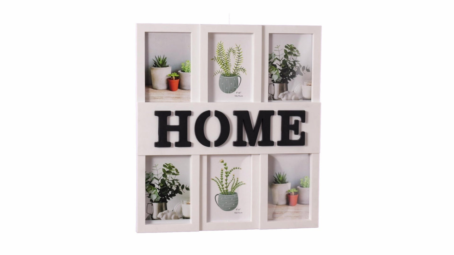 Home photo collage frame 6 photos