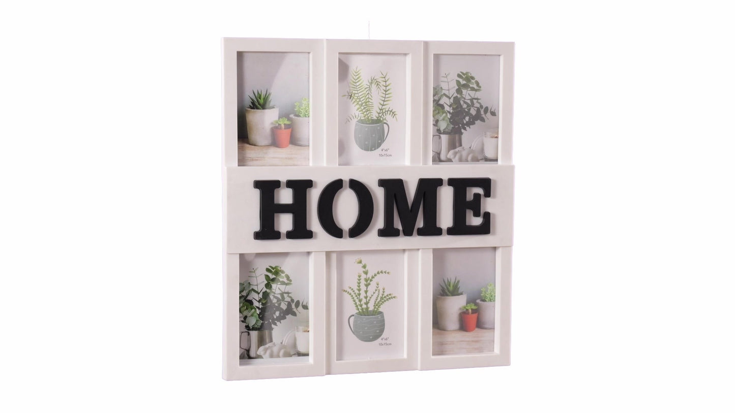 Home photo collage frame 6 photos