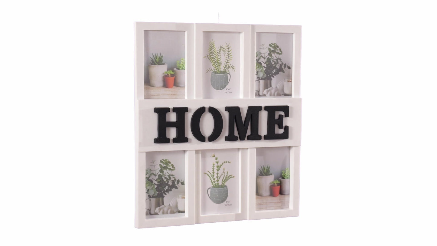 Home photo collage frame 6 photos