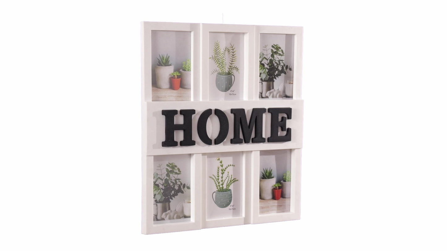 Home photo collage frame 6 photos