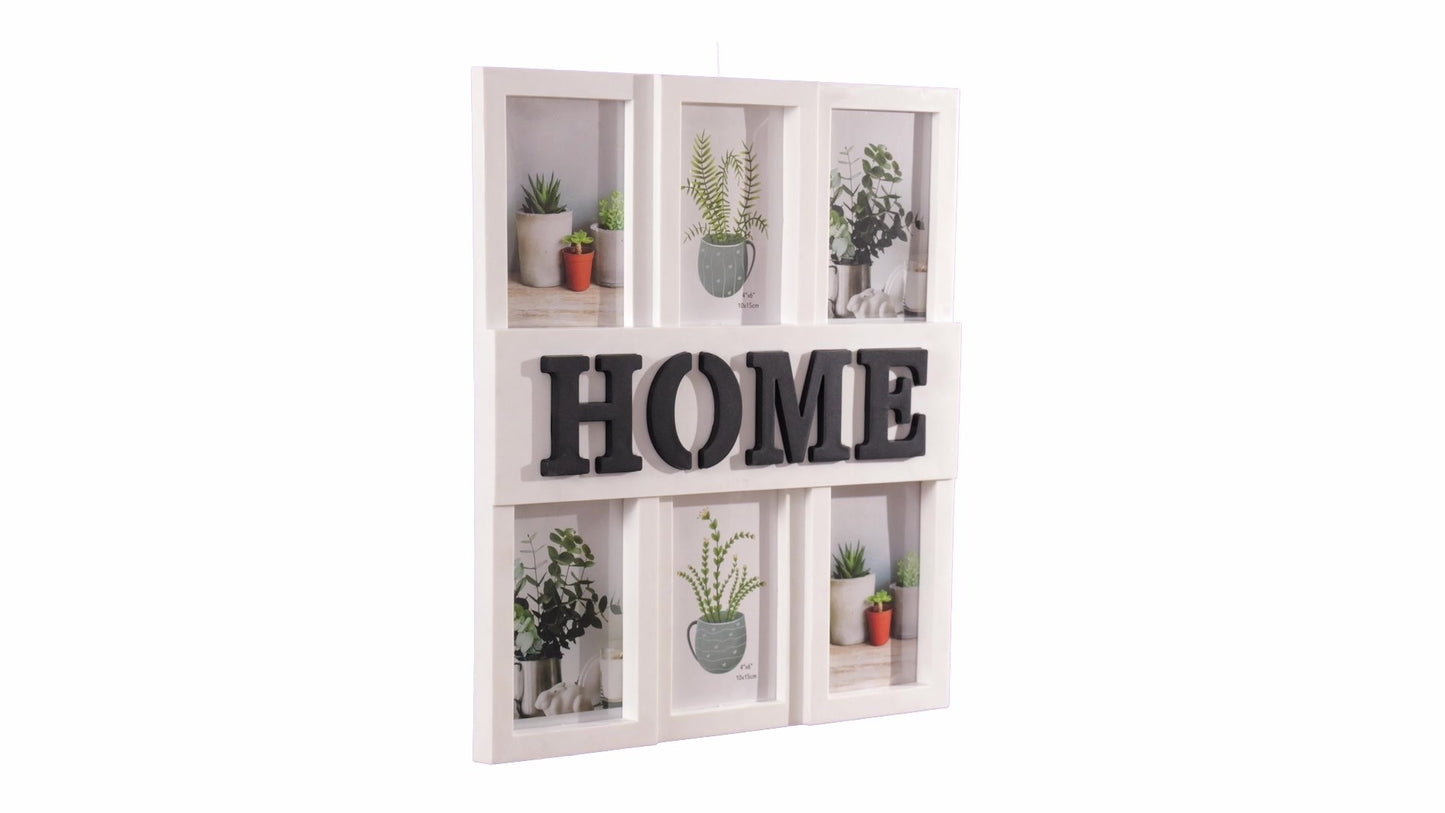 Home photo collage frame 6 photos