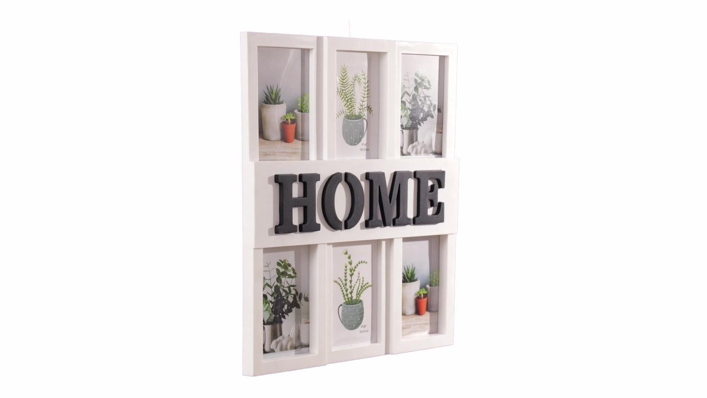 Home photo collage frame 6 photos