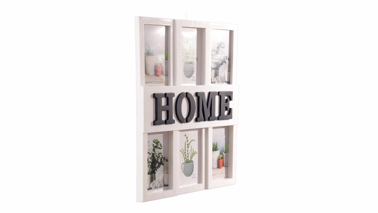 Home photo collage frame 6 photos