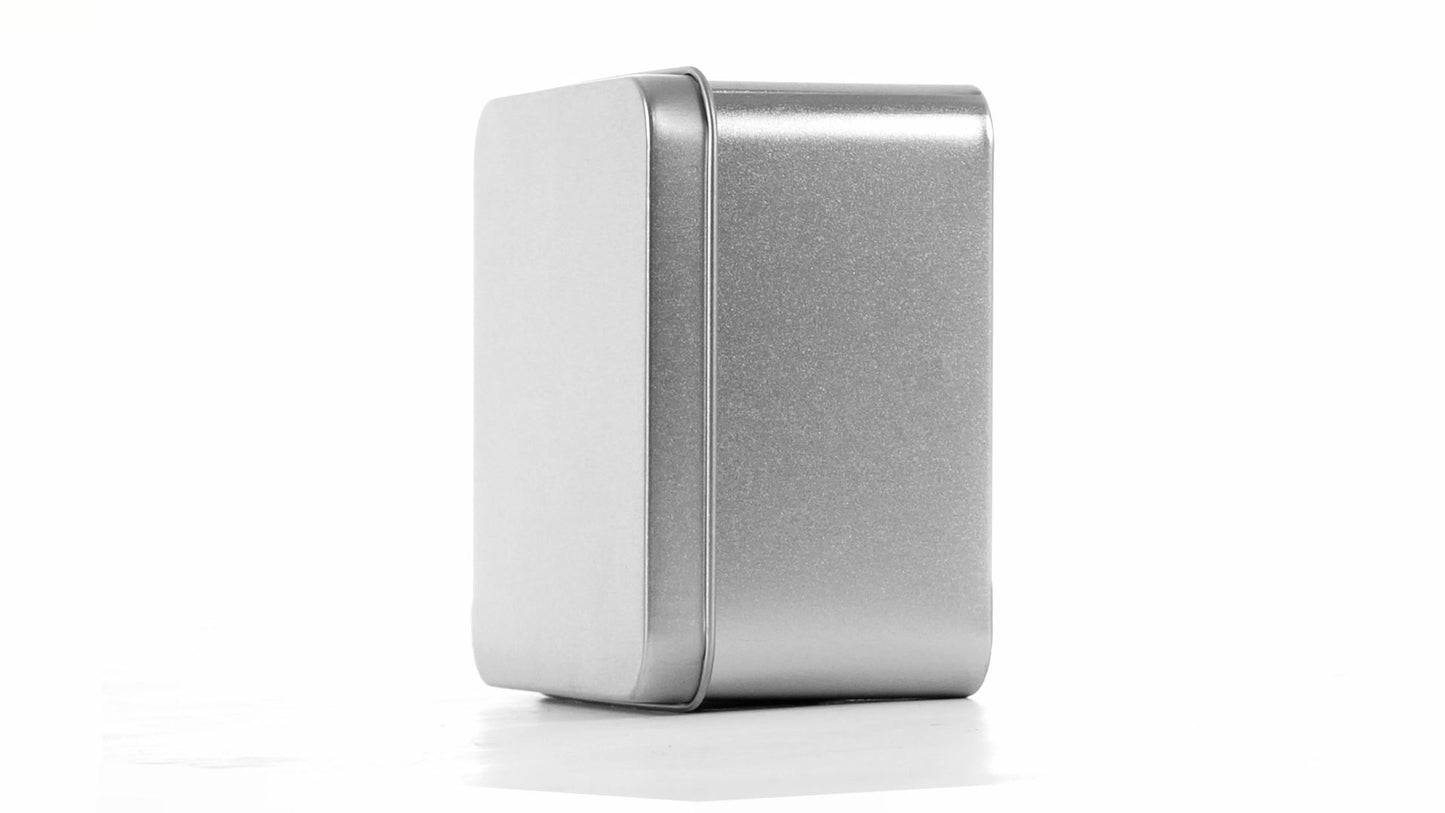 Medium square metal box 9x9x5